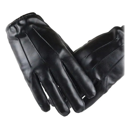 Men leather police top - police,