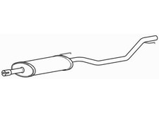 Centre Exhaust Middle Silencer
