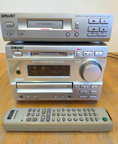 Sony dhc md373 - minidisc, cd