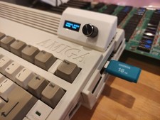 Amiga 600 Gotek USB Floppy