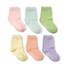 6 Pairs Baby Non Slip Floor