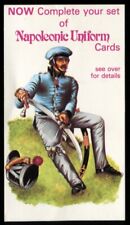 Tobacco Card, Doncella, NAPOLEONIC UNIFORMS, 1979, Completion Card, Coupon