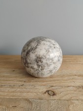 Decorative Marble Ball White