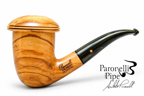 Brand new wild olive wood - , pipe