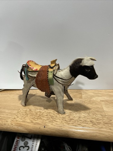 Toy horse made out real - of,