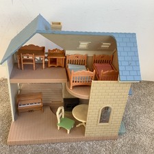 Sylvanian Families Bluebell Cottage House Playset With Accessories