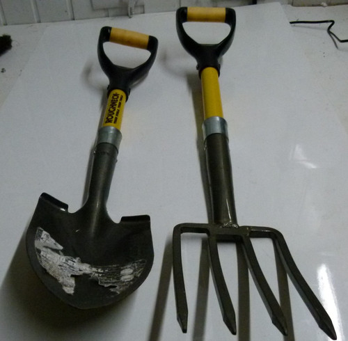 Roughneck spade a garden - roughneck, &