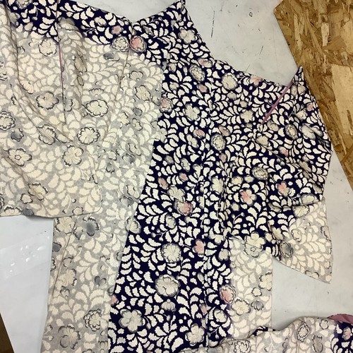 Japanese kimono floral pattern - japanese,