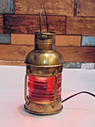 Hanging oil lamp - ships, lantern
