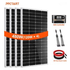 480W Watt Solar Panel Kit 12V
