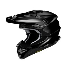 Shoei VFX-WR 06 Plain Motocross Enduro MX Off Road Helmet Black