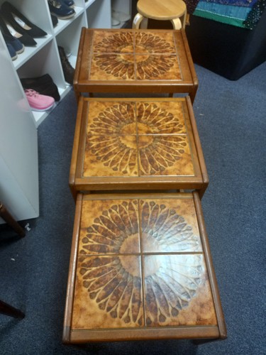 Vintage mid century teak - teak, nest