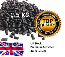 Activated carbon pellet form - activated,