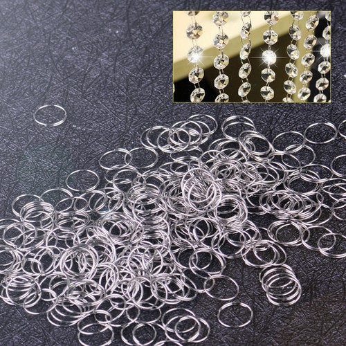 500pcs 11mm steel rings - 11mm,