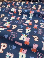 Peppa Pig Letters 100% Cotton