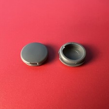 BICYCLE CRANK DUST CAPS GRAY