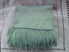 Soft Alpaca Mix Camargo Duck Egg Blue Scarf   NEW