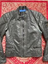 Vintage 70’s KETT motorcycle leather jacket M L 44 black biker cafe racer rocker