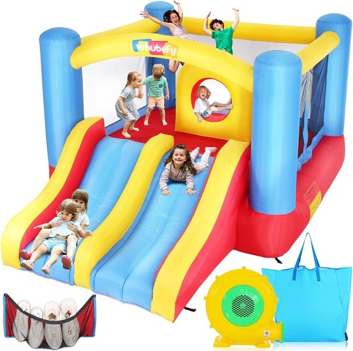 Inflatable bouncy castle - castle, with