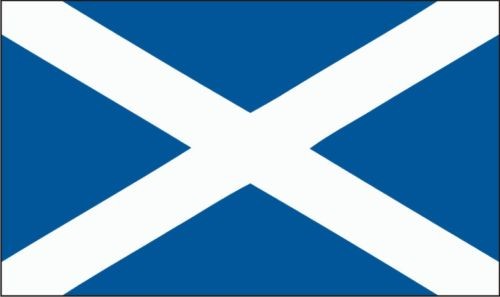 Scotland saltire flag sticker - scotland,
