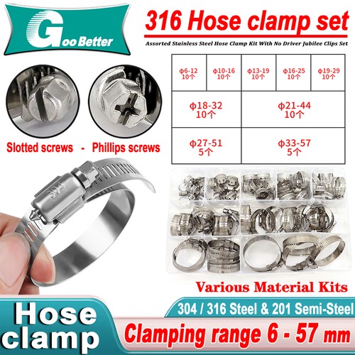 80pcs assorted stainless - assorted,