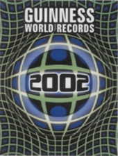 Guinness World Records 2002 by Guinness Hardback Book The Cheap Fast Free Post