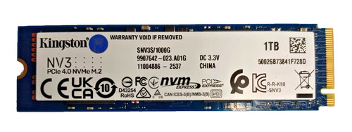 Kingston nv3 nvme - nv3, pcie