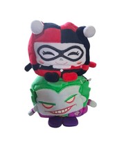 Kawaii Cubes Collectible Harley Quinn & Joker DC Comics  Plush  Bundle