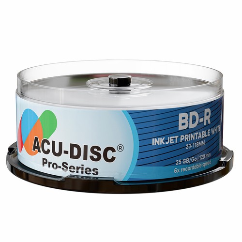 Acu disc blu ray 25gb - acu-disc, bd-r