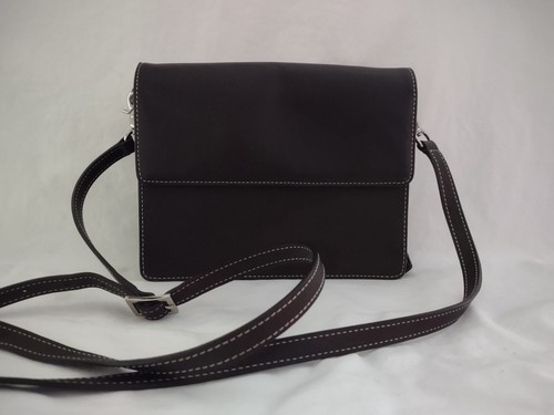 Levenger dark brown leather - levenger,