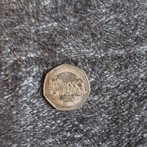 2008 gibraltar christmas 50p - gibraltar,