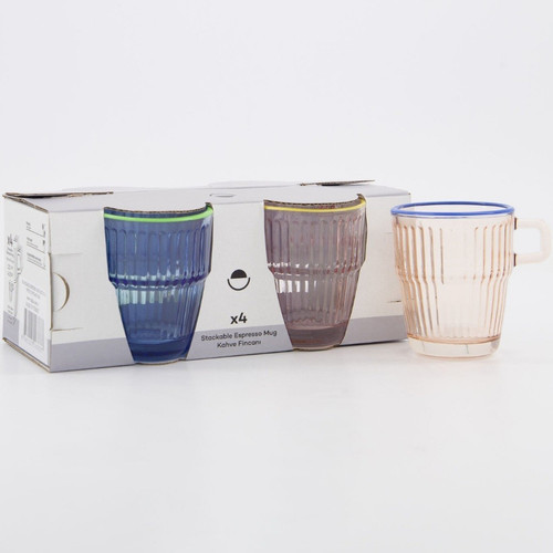 Set ribbed decorated - set,
