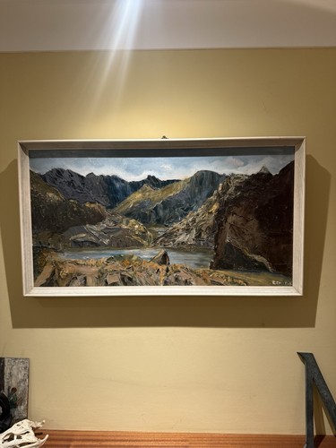 Mid century oil board - mid,