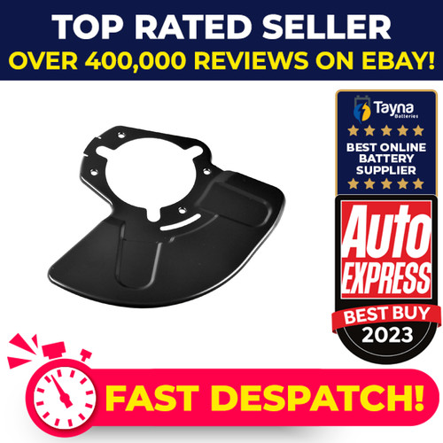 Brake disc splash panel fits - disc,