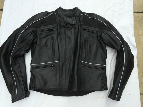 Dynamic mens leather motorbike - mens,