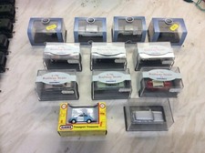 OXFORD DIECAST & OXFORD AUTOMOBILE CO  1:76 SCALE x10 MIB MODEL CARS VAN TAXI