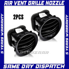 FOR Vauxhall ADAM / CORSA D - INTERIOR AIR VENT NOZZLE / GRILLE - NEW BLACK 2PCS