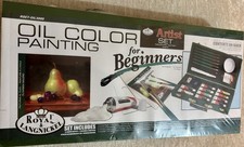 *UNOPENED* Artist Oil Colour Box Set: Paints, Tools, Brushes & Beginners Guide