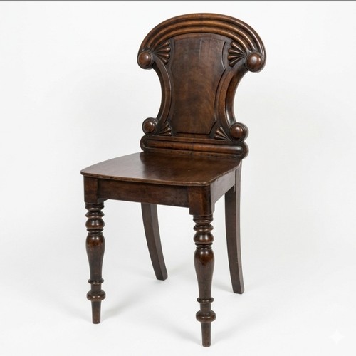 Georgian mahogany armorial - mahogany,
