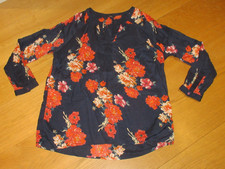 Ladies M&Co navy blue orange