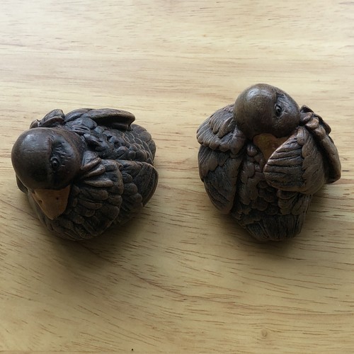 Miniature stone ducks - 2,