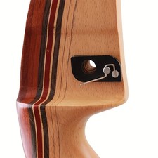 Right Hand Black Archery Magnetic Arrow Rest Recurve Bow Target Best Quality