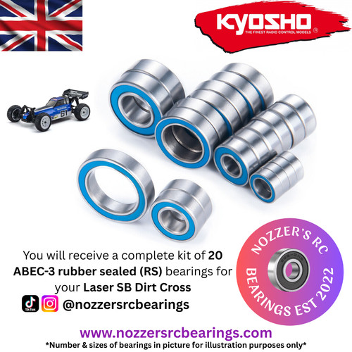 Kyosho laser dirt cross - kyosho,