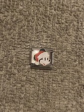 New Silver Minnie Mouse Hat Italian Charm Fits 9mm Classic Nomination Bracelet