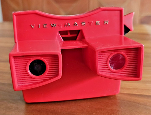 Vintage viewmaster red model - model, g
