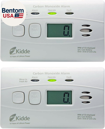 Carbon monoxide detector - carbon, with