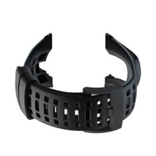 Black Rubber Watch Band