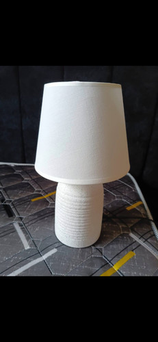 New white table lamp with - with, a