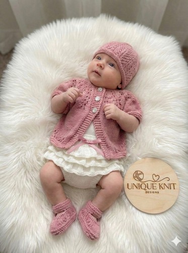 Amber cardigan set - “amber”,