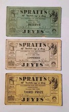 3 VINTAGE DOG SHOW AWARDS